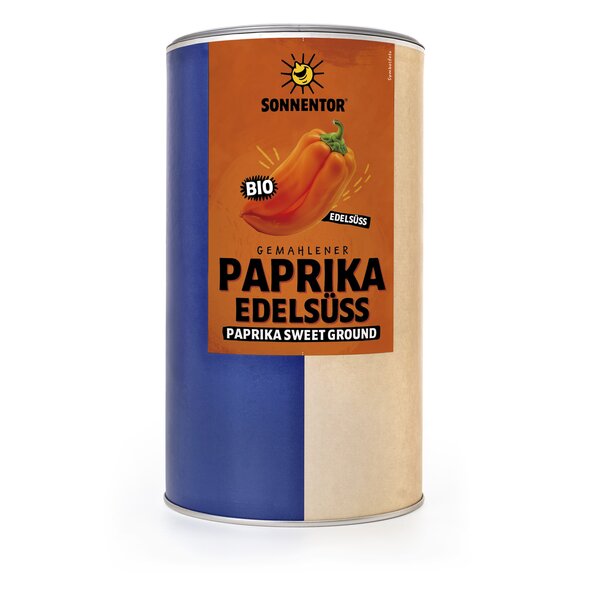 Paprika edelsüß gemahlen bio 600 g, Gastrodose groß